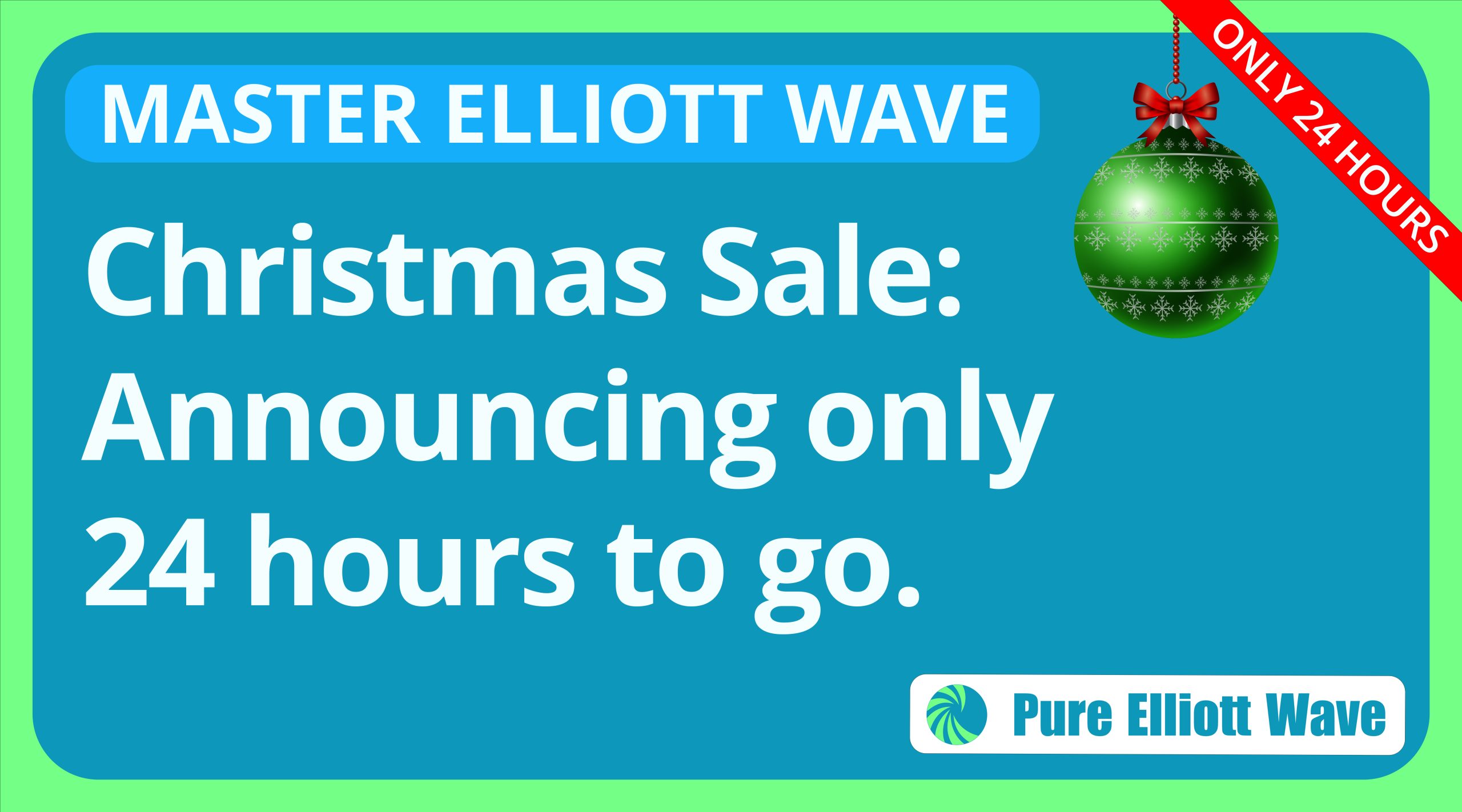 24hr_Sale-Banner Advanced Pure Elliott Wave Online Course